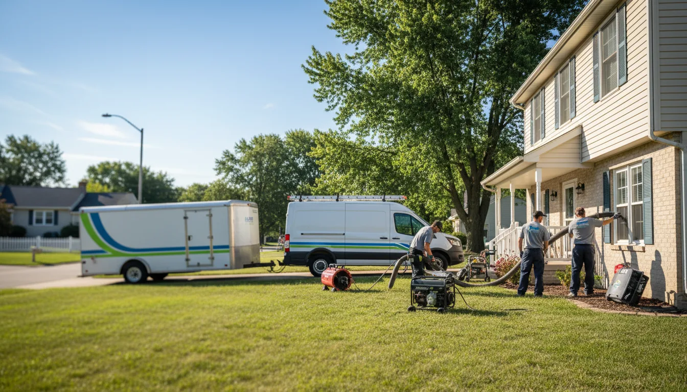 Flooded Basement Restoration And Cleanup With Repair in Minetto, NY near me